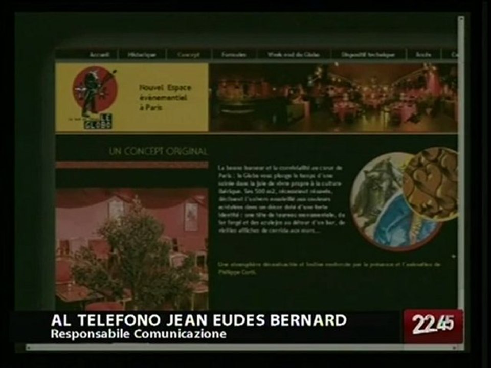 TG 29.07.09 Patrizia loves Silvio e i francesi esultano!