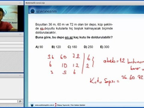 Mustafa Kapuz - KPSS Matematik Soru Çözümü - OBEB OKEK RASYONEL SAYILAR