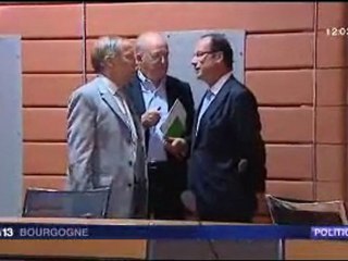 François Hollande à Dijon