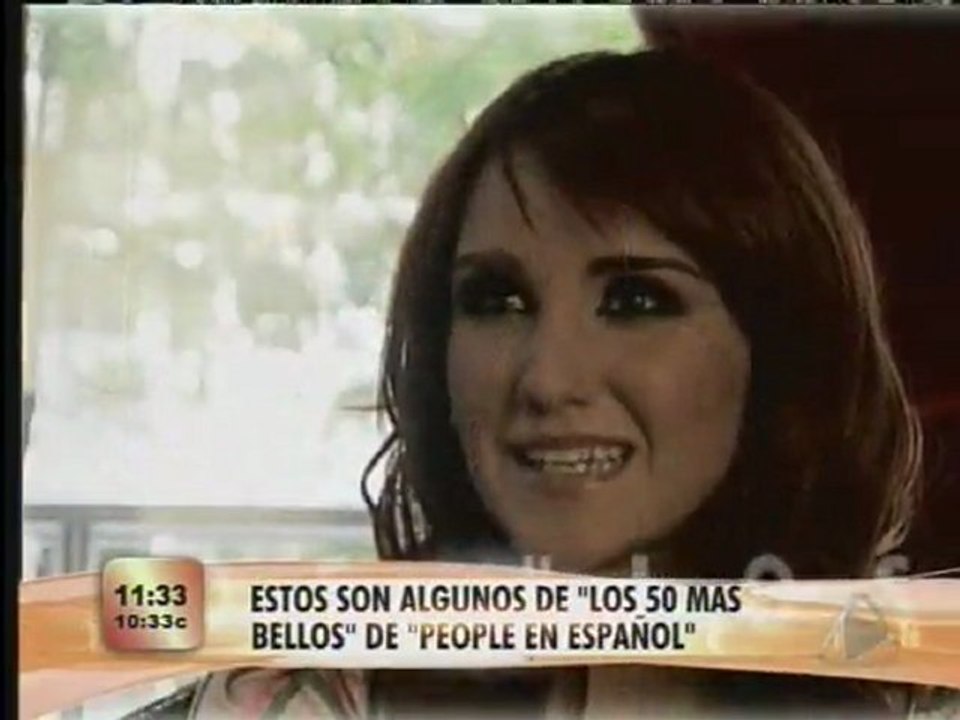 Dulce Maria - Fala o que é ser sexy para ela (Escandalo TV)