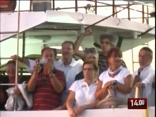 Скачать видео: TG 17.08.09 Bari: Processione di Sant'Antonio a mare