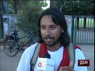 TG 17.08.09 Dall'India in bici, per combattere l'Aids