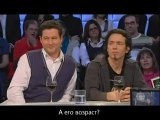 Рой Дюпюи и Маша Гренон в телепередаче TLMEP (2011, русские субтитры)