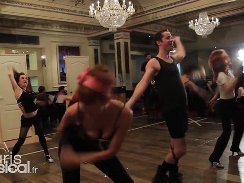 Répétitions de Cabaret : Willkommen par Emmanuel Moire