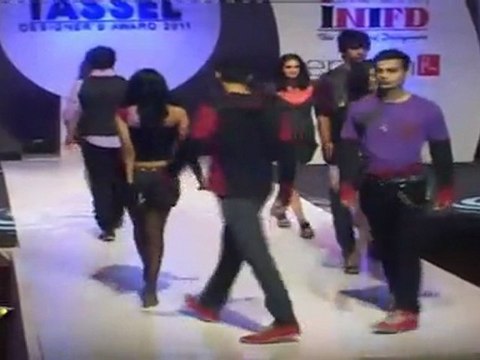 HOT MODELS ON RAMP FOR TASSEL Designer's Awards 2011 .