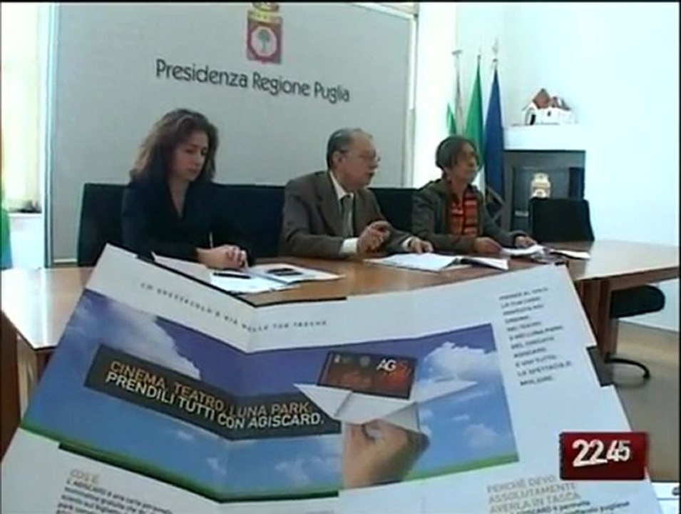 TG 02.11.09 Agis card, "Lo spettacolo a portata di tasca"