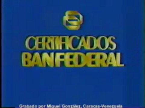 Comercial Banco Federal 1998 - Venezuela