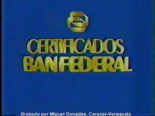 Comercial Banco Federal 1998 - Venezuela