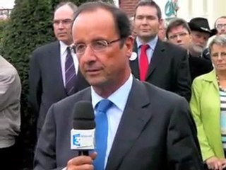 François Hollande dans l'Aisne