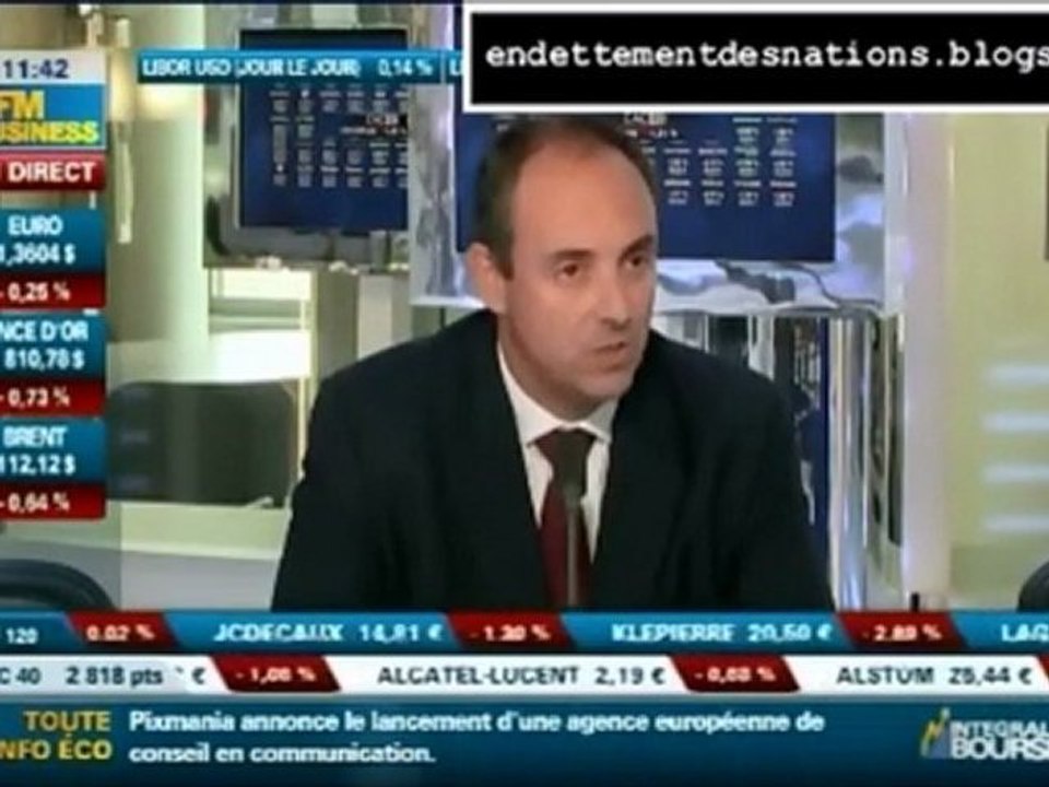 Olivier Delamarche - 13/09/11 Nos politiques sont incompétents face à la crise