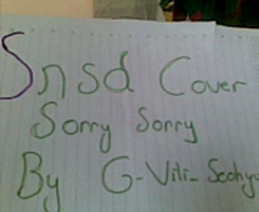 G-Vili_Seohyun - Sorry Sorry