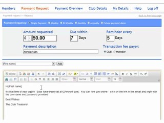 Club Membership Software Demo