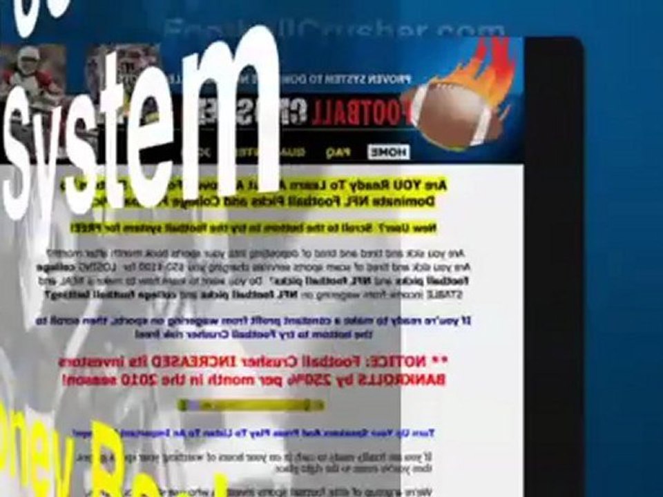 Best Football Betting System - This Really Works