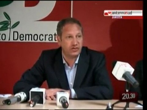 TG 26.04.10 Nuova giunta Vendola, il Pd non nasconde i malumori