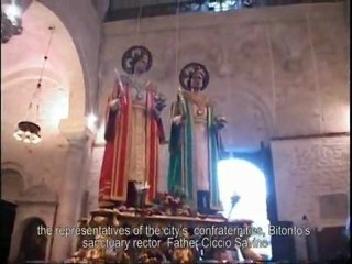 22.04.10 St Nicholas's Basilica welcomes the Doctor Saints