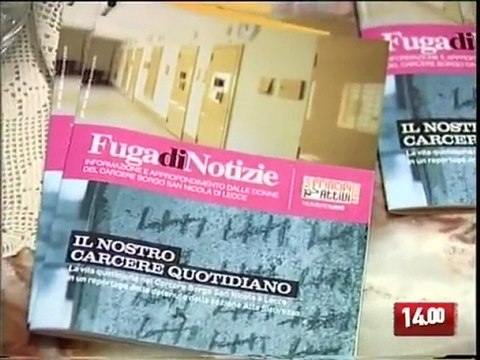 TG 20.11.09 Carcere di Lecce, Fuga di notizie a Borgo San Nicola