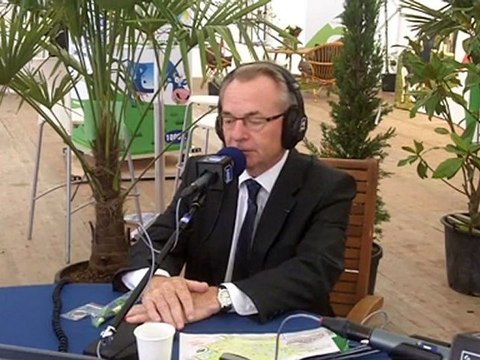 France Bleu Cotentin à la foire de Lessay, Claude Tarin (1)