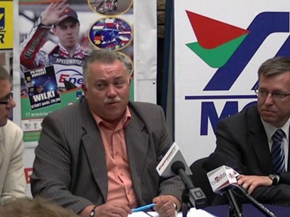 Konferencja prasowa przed Finałem Mistrzostw Europy Par na żużlu