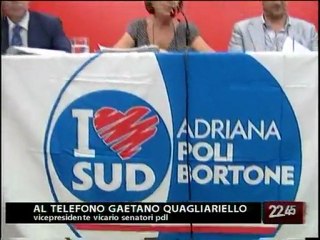 TG 31.12.09 Per il Pdl la Poli candidata autorevole