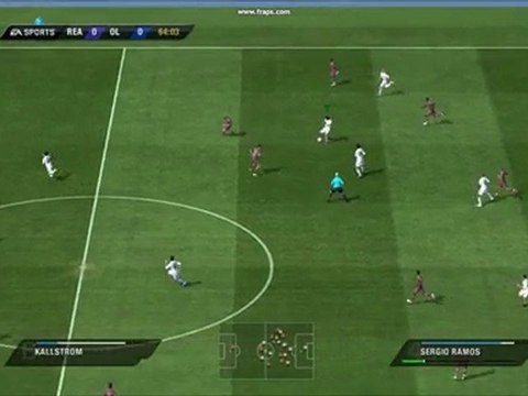 Fifa 11 Gameplay Pc - Real madrid CF * Olympique Lyonnais