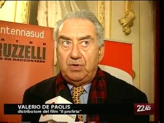 TG 26.01.10 De Paolis sul Bif&est: "Uno in ogni città"