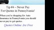Auto Insurance Pennsylvania - Automobile Insurance Prices  Are Up Big Time in Pennsylvania!