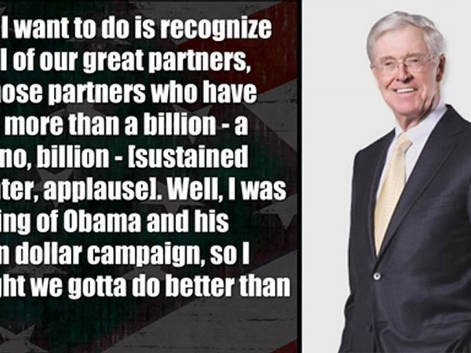 Koch Brothers Caught On Tape - Obama & Osama Compared - The Young Turks