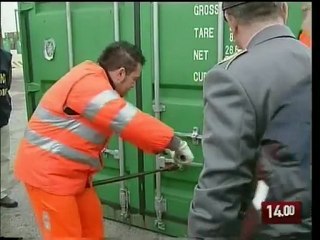 TG 16.02.10 Ancora un sequestro di rifiuti speciali nel porto di Taranto