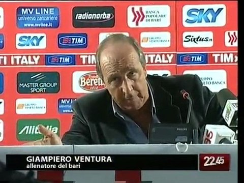 TG 16.02.10 Ventura: Giù le mani dal Bari!