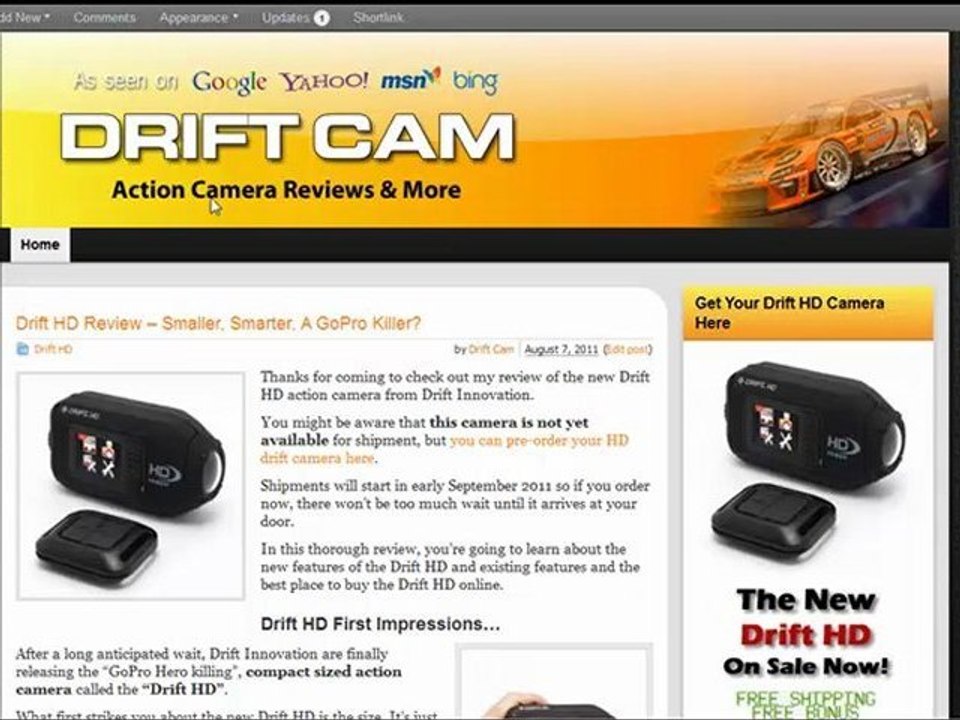 Drift HD Review - Inside Look