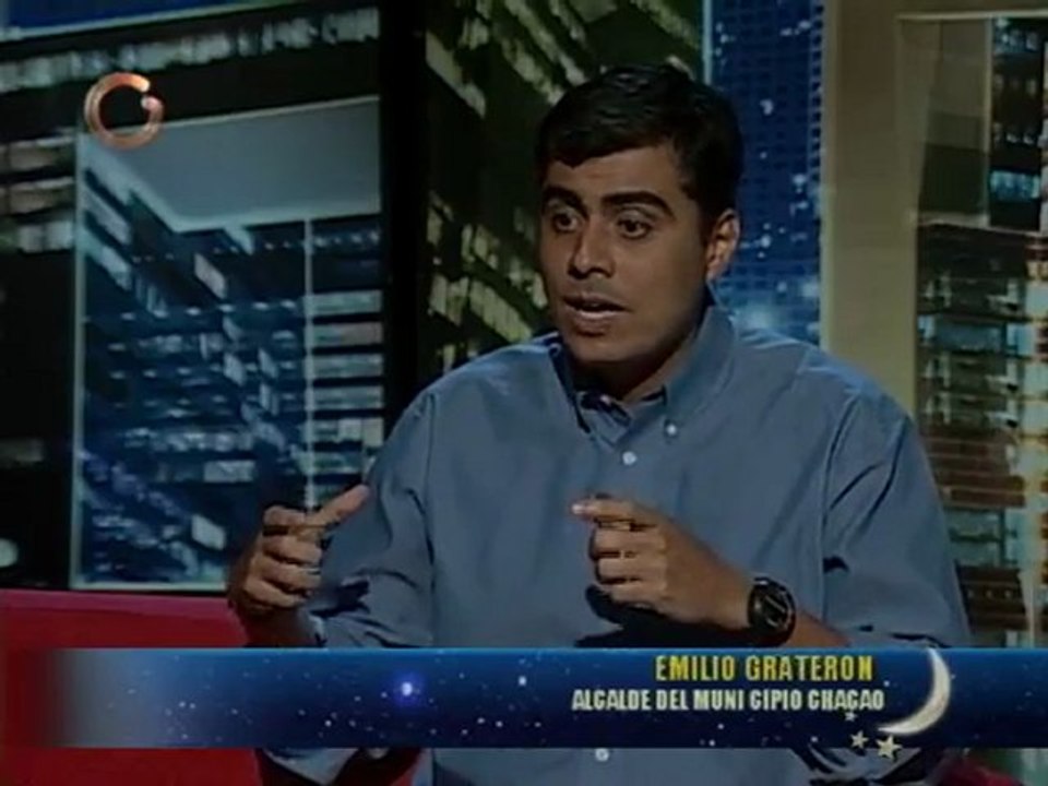 Emilio Graterón asegura que en Chacao a las invasiones se les responde "contundentemente"