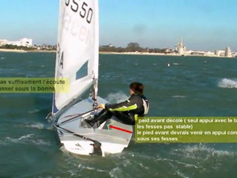 Laser Radial virement de bord commentaire