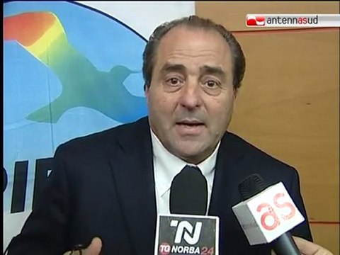 TG 25.11.10 Bari, per Antonio Di Pietro le elezioni non sono vicine