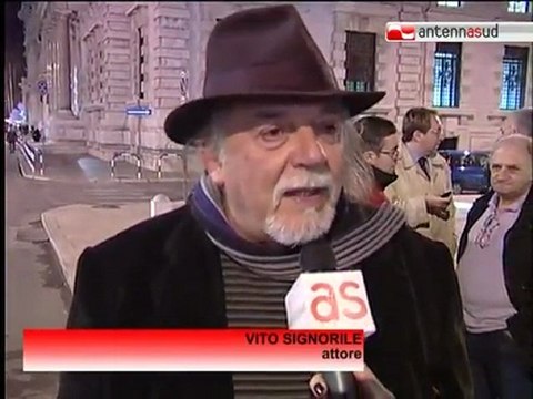 TG 22.11.10 Protesta dei lavoratori dello spettacolo baresi