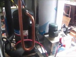 Flake ice machine 2T/day