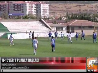 Aliağaspor - Bergama gençlerbirliği 1 devre 1