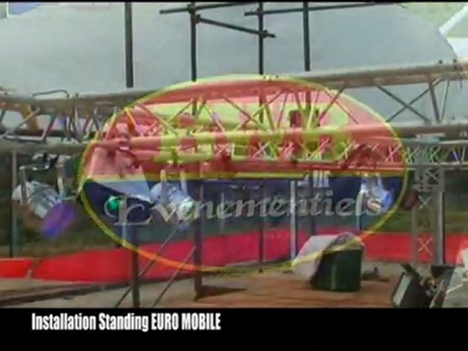 Euro Mobile Stand par BWB Evénementiels " Le savoir-faire en plus "