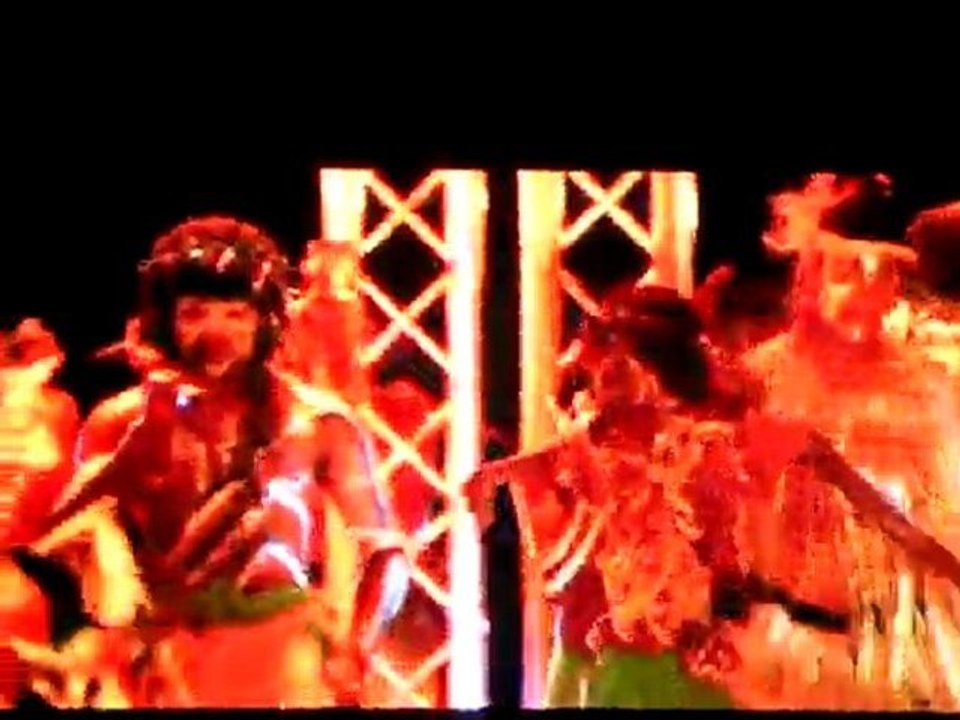 cérémonie clôture Jeux du Pacifique - Boléro