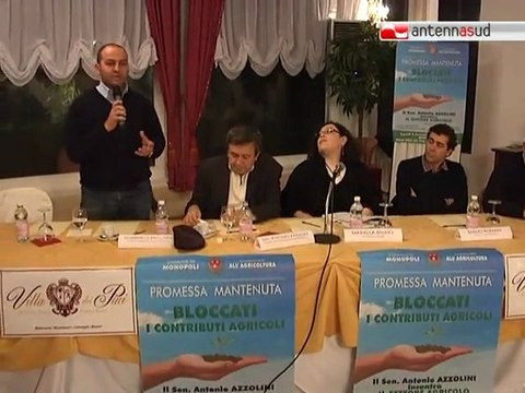 TG 03.01.112 Azzollini: Bloccati sgravi fiscali sui contributi agricoli