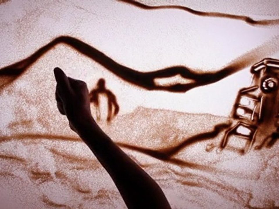 Uncharted 3 - Sand Art