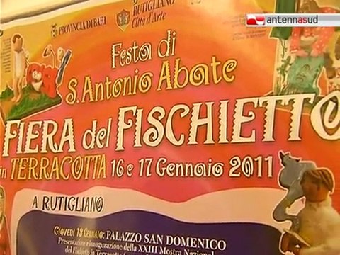 TG 14.01.11 E' tutto pronto a Rutigliano per la Fiera dei Fischietti