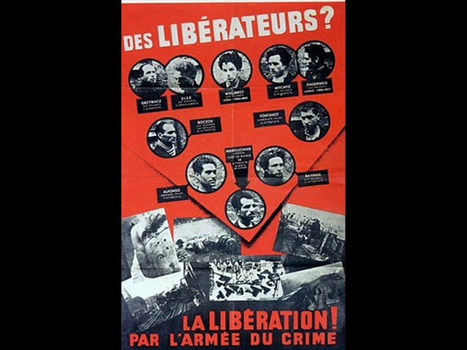 L'Affiche rouge : symbole des étrangers dans la Résistance 1/2