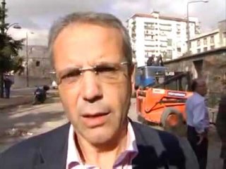 Napoli - Sodano con i lavoratori del Comune