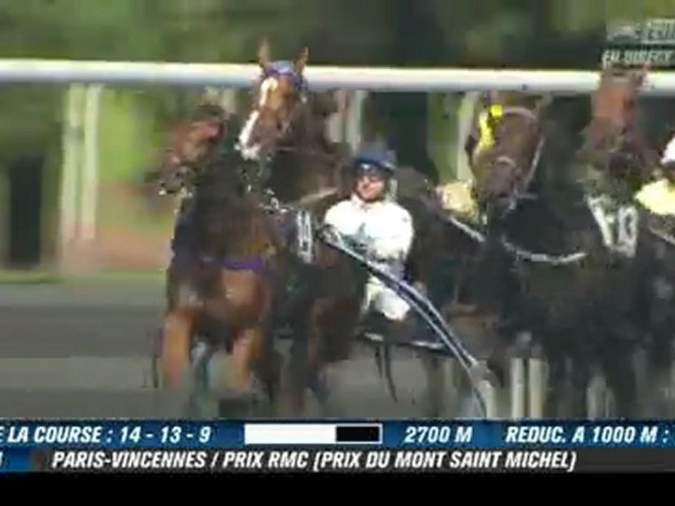 QUINTE SAMEDI 10 SEPTEMBRE 2011 A VINCENNES