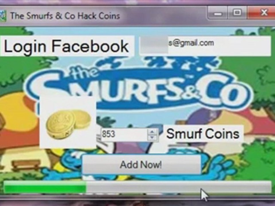 The Smurfs and Co Hack Hack/Cheat 2011