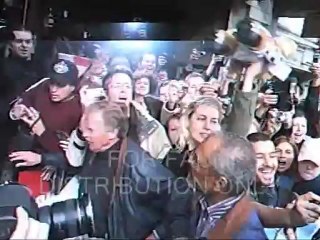 Michael Jackson Arrives at Billy Elliott