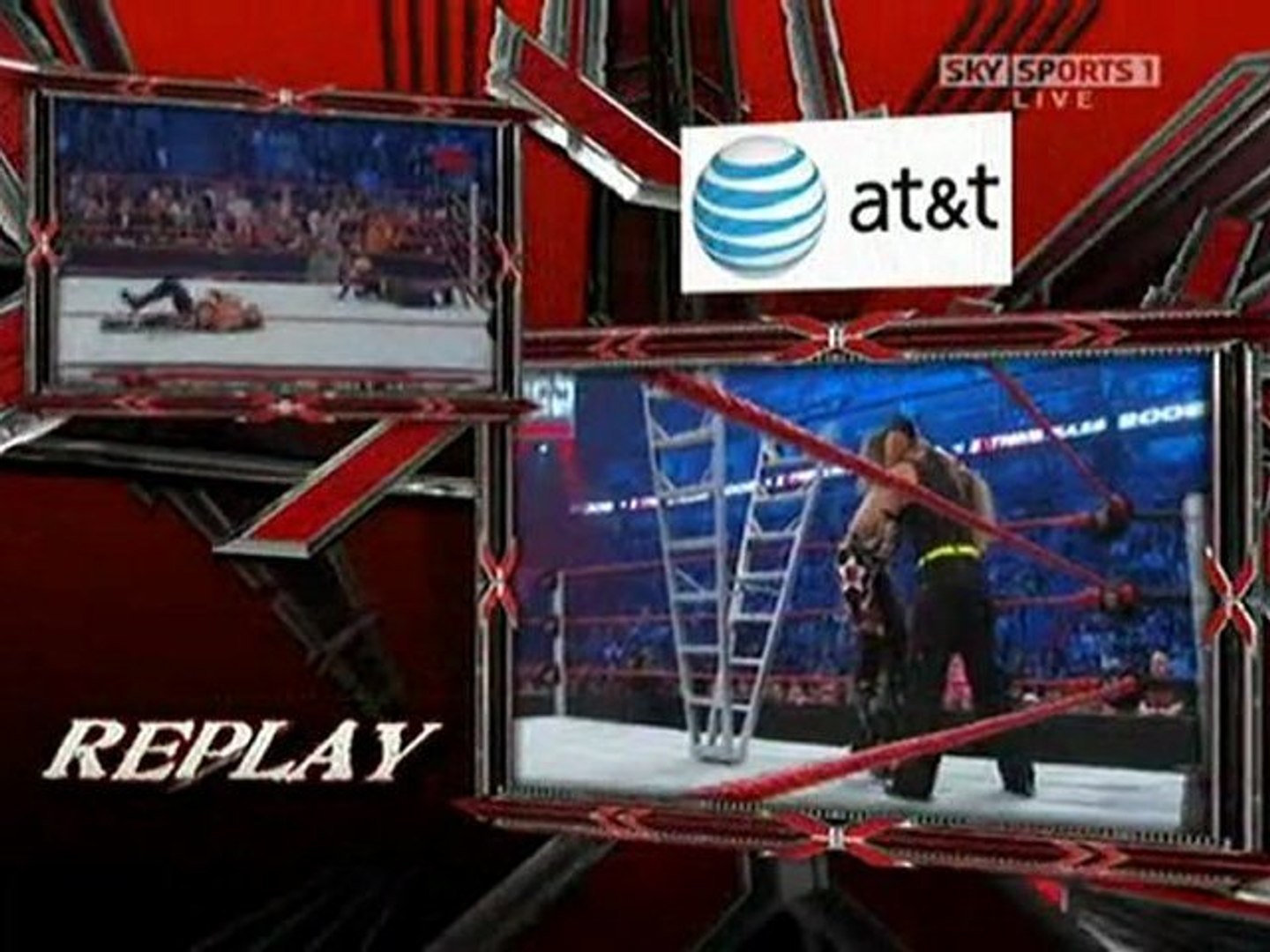 スポーツ WWE WrestleMania Jeff Hardy vs Edge Edge Spears Jeff Hardy - WrestleMania X-Seven - YouTube