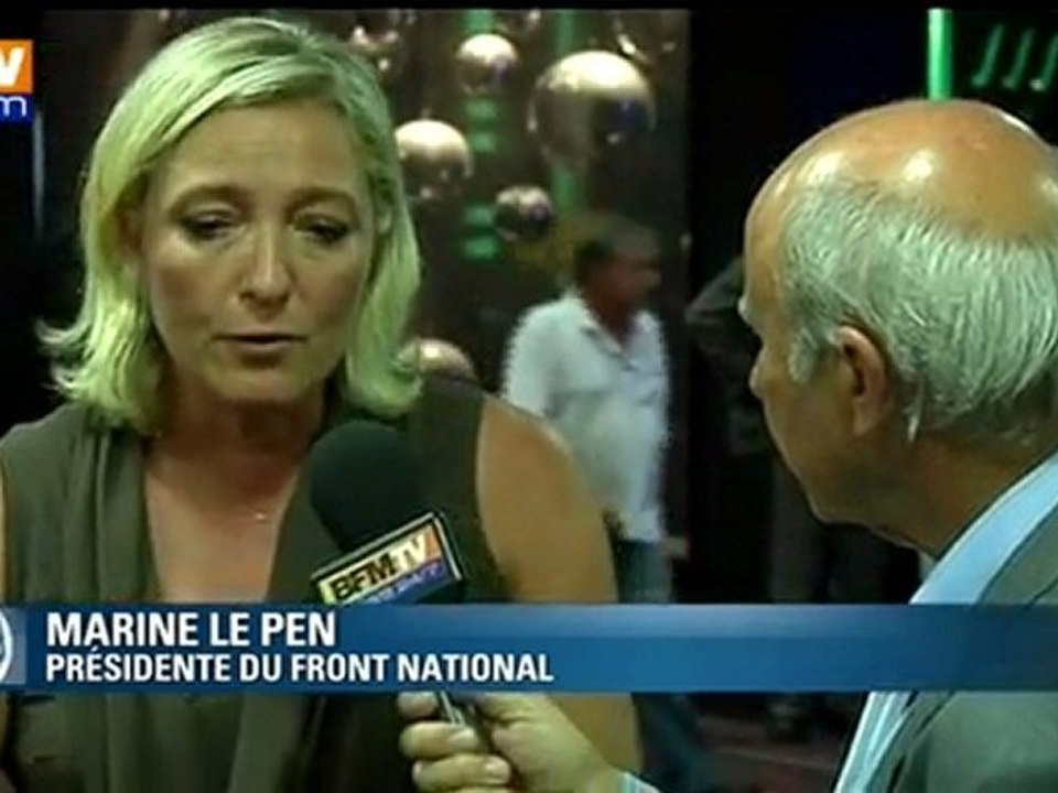 Marine Le Pen ouvre les "Journées d’été" du FN
