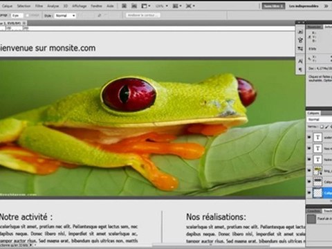 Tutoriel :: Html et CSS - site web - découpage