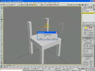 3d max basit sandalye modelleme